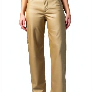 Joe's Jeans Margot High Rise Straight Vegan Leather Jeans-0